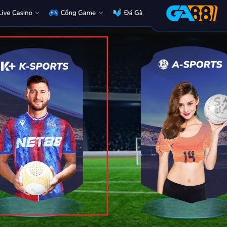 Sảnh K-Sports Ga88 đẳng cấp với tỷ lệ kèo hấp dẫn